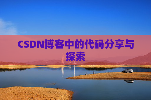 CSDN博客中的代码分享与探索